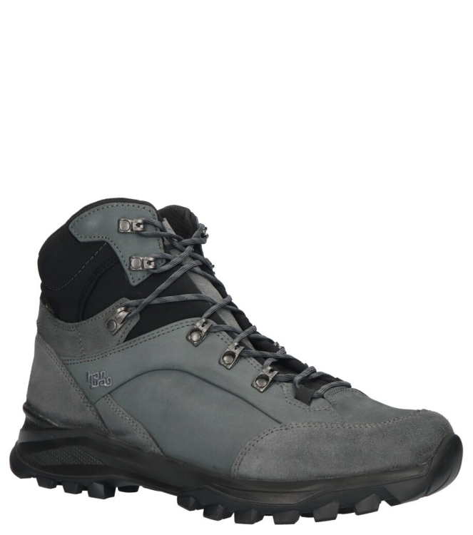 Hanwag wandelschoen <span>203000-046155 Banks GTX</span> 203000-046155 Banks GTX grijs - www.bremmerschoenen.live - Bremmer Schoenen