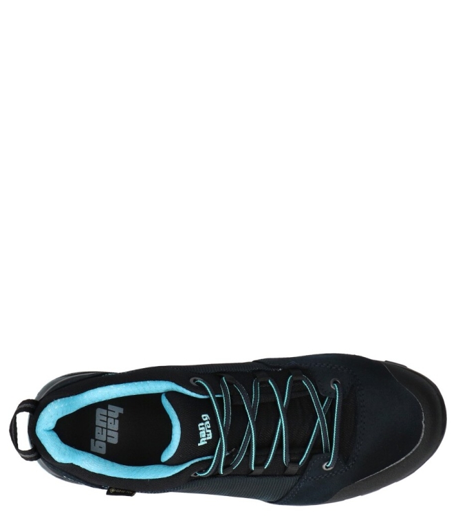 Hanwag Hanwag wandelschoen <span>202101-007518 Klarsby low bunion lady GTX</span> Navy / Sky Hanwag wandelschoen <span>202101-007518 Klarsby low bunion lady GTX</span> 202101-007518 Klarsby low bunion lady GTX blauw - www.bremmerschoenen.live - Bremmer Schoenen