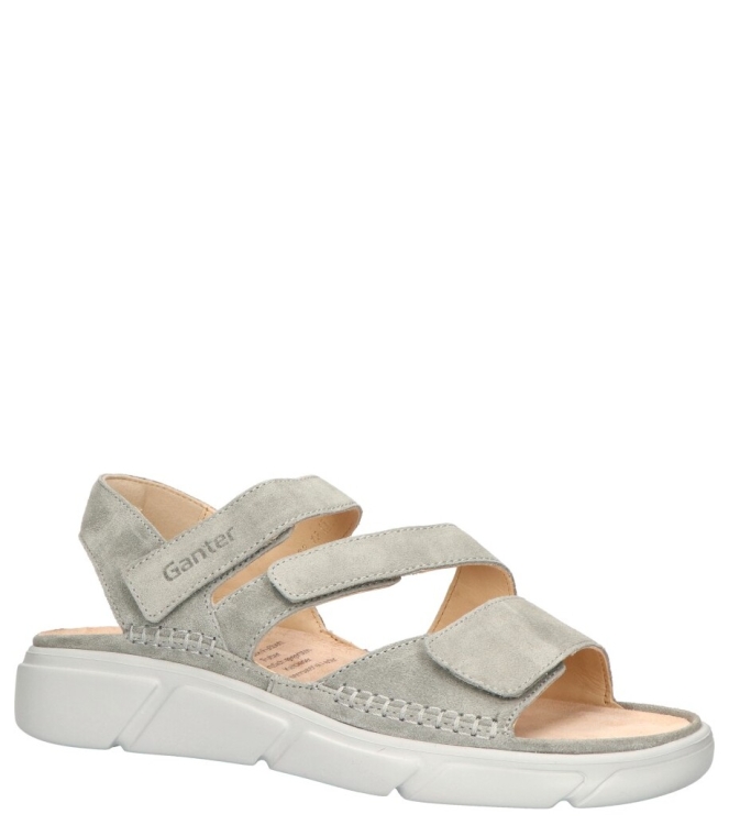Ganter sandaal <span>200472 6800 Halina</span> 200472 6800 Halina grijs - www.bremmerschoenen.live - Bremmer Schoenen