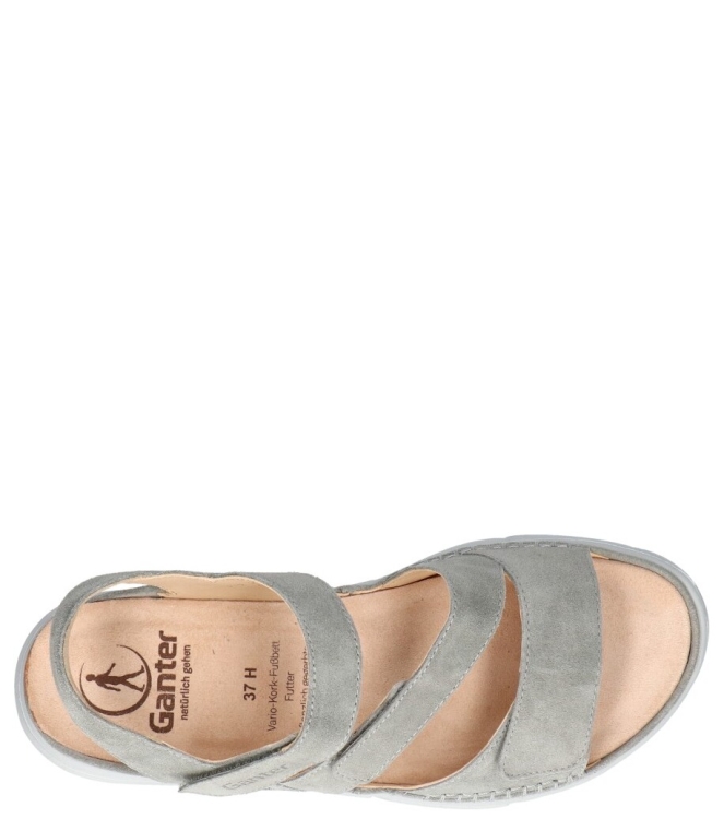 Ganter sandaal <span>200472 6800 Halina</span> 200472 6800 Halina grijs - www.bremmerschoenen.live - Bremmer Schoenen