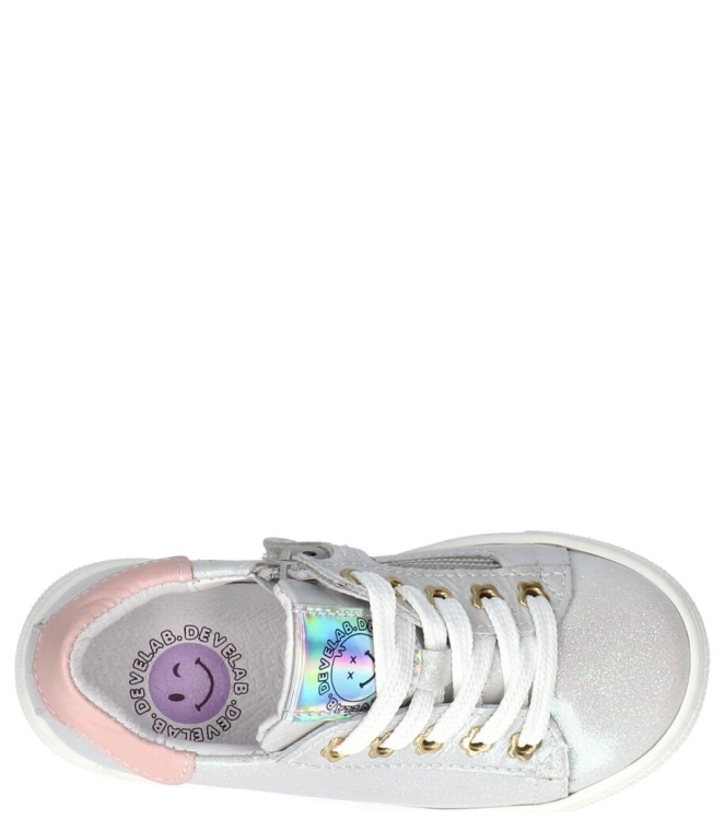 Develab Develab sneaker <span>42898 121</span> 121 White Metallic Develab sneaker <span>42898 121</span> 42898 121 meerkleurig - www.bremmerschoenen.live - Bremmer Schoenen