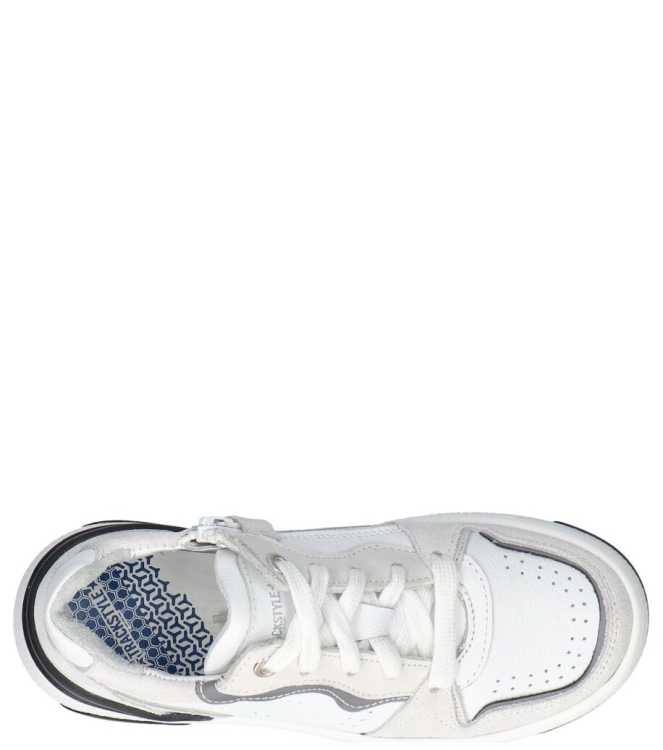 Track style sneaker <span>324360 481 Brent bond</span> 324360 481 Brent bond wit - www.bremmerschoenen.live - Bremmer Schoenen