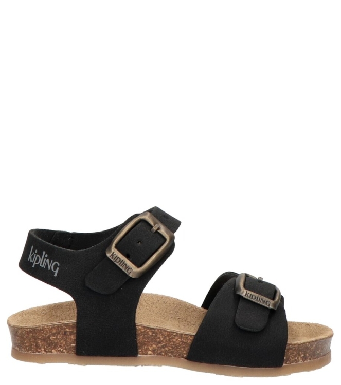 Kipling sandaal <span>Sunset 1 12463022</span> Sunset 1 12463022 zwart - www.bremmerschoenen.live - Bremmer Schoenen