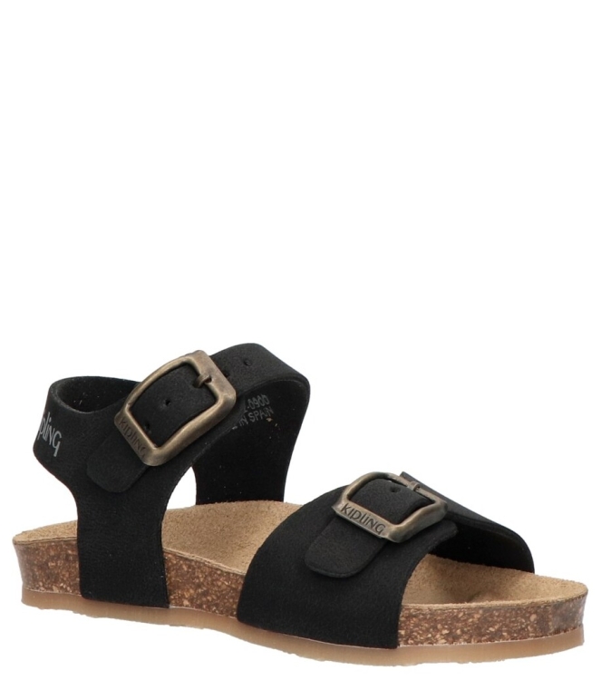Kipling sandaal <span>Sunset 1 12463022</span> Sunset 1 12463022 zwart - www.bremmerschoenen.live - Bremmer Schoenen