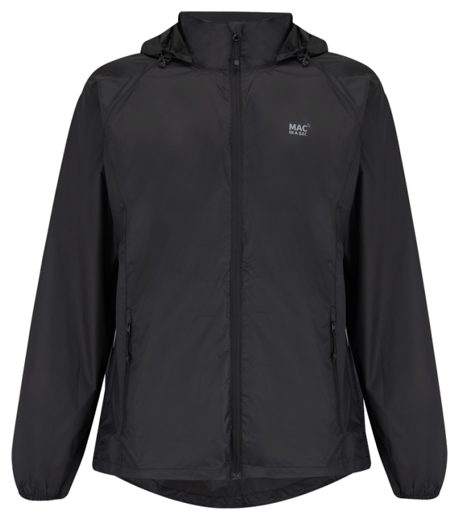 MAC in a sac regenjas <span>Jack Mac Black</span> Jack Mac Black zwart - www.bremmerschoenen.live - Bremmer Schoenen