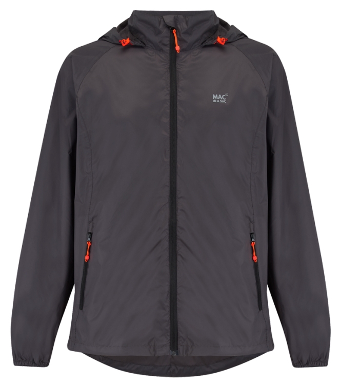 MAC in a sac regenjas <span>Jack Mac Charcoal</span> Jack Mac Charcoal grijs - www.bremmerschoenen.live - Bremmer Schoenen