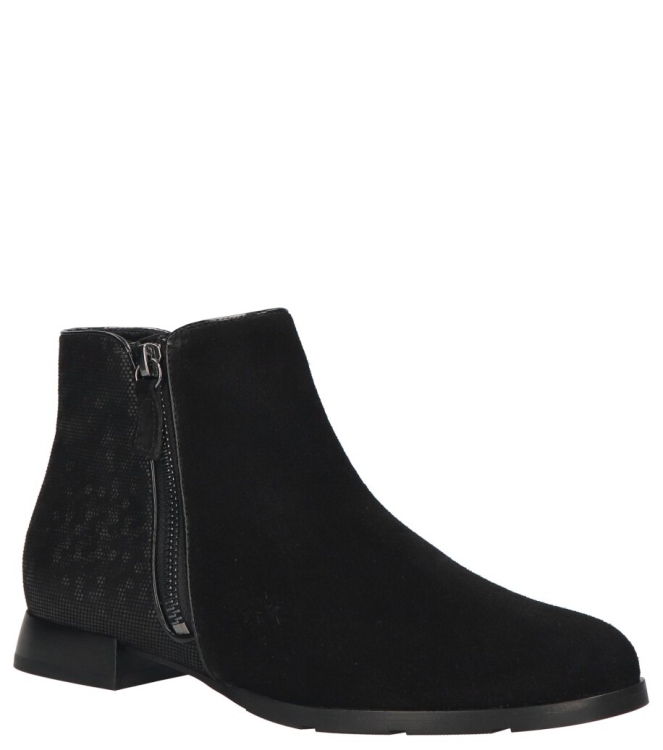 Hassia enkellaars <span>302113 0199 Madeira</span> 302113 0199 Madeira zwart - www.bremmerschoenen.live - Bremmer Schoenen