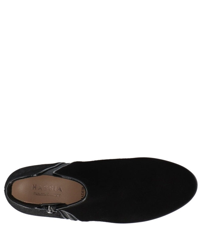 Hassia enkellaars <span>302113 0199 Madeira</span> 302113 0199 Madeira zwart - www.bremmerschoenen.live - Bremmer Schoenen