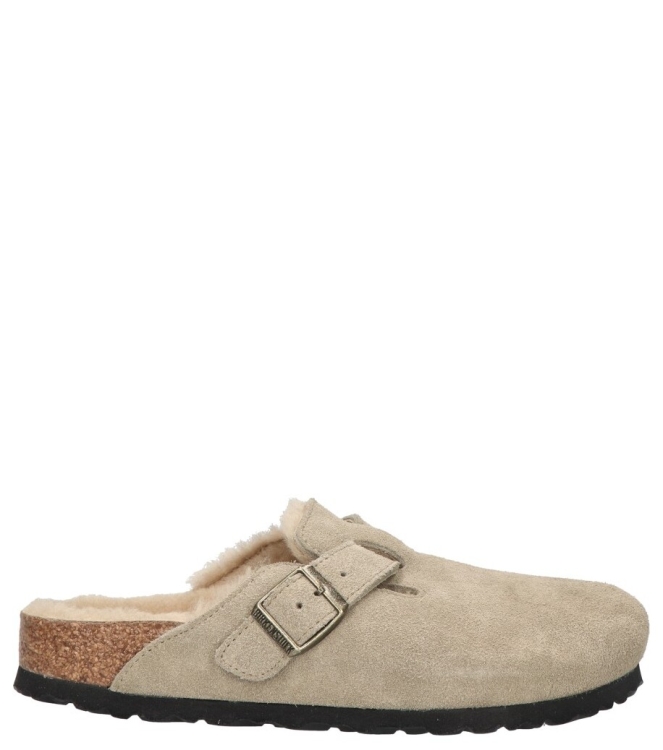 Birkenstock Birkenstock slipper <span>1028299 Boston</span> Taupe Birkenstock slipper <span>1028299 Boston</span> 1028299 Boston beige - www.bremmerschoenen.live - Bremmer Schoenen