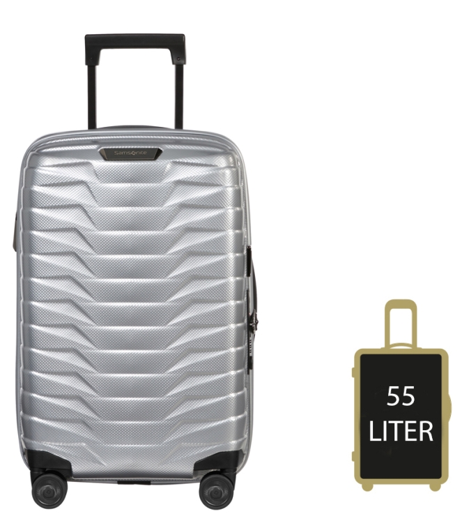 Samsonite Samsonite trolley <span>140087 1776 Proxis Spinner 55</span> Silver Samsonite trolley <span>140087 1776 Proxis Spinner 55</span> 140087 1776 Proxis Spinner 55 zilver - www.bremmerschoenen.live - Bremmer Schoenen