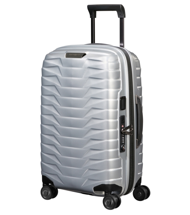 Samsonite Samsonite trolley <span>140087 1776 Proxis Spinner 55</span> Silver Samsonite trolley <span>140087 1776 Proxis Spinner 55</span> 140087 1776 Proxis Spinner 55 zilver - www.bremmerschoenen.live - Bremmer Schoenen