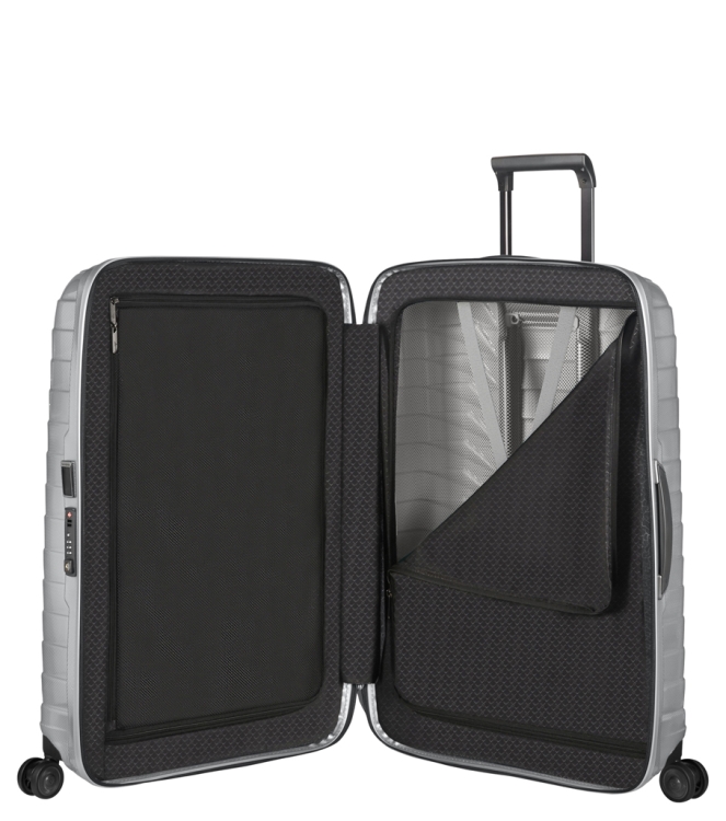 Samsonite koffer <span>126041 1776 Proxis Spinner 69</span> 126041 1776 Proxis Spinner 69 zilver - www.bremmerschoenen.live - Bremmer Schoenen
