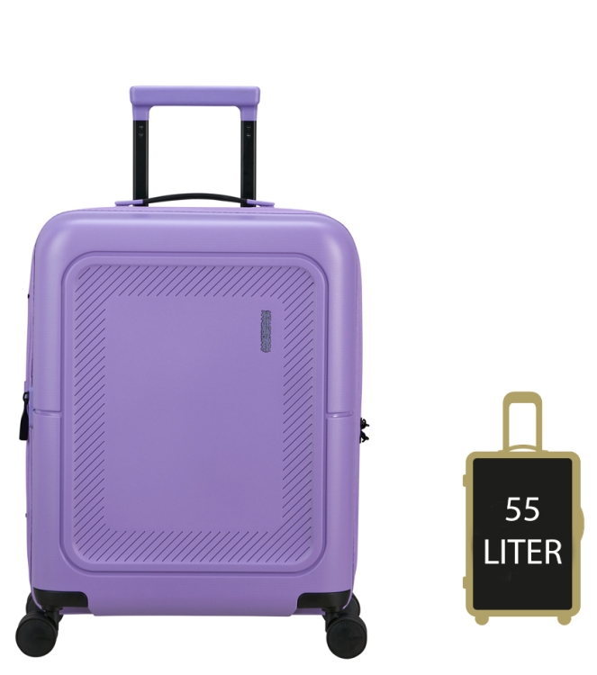 American Tourister AT trolley <span>151859 E459 Dashpop Spinner 55</span> Violet Purple AT trolley <span>151859 E459 Dashpop Spinner 55</span> 151859 E459 Dashpop Spinner 55 paars - www.bremmerschoenen.live - Bremmer Schoenen
