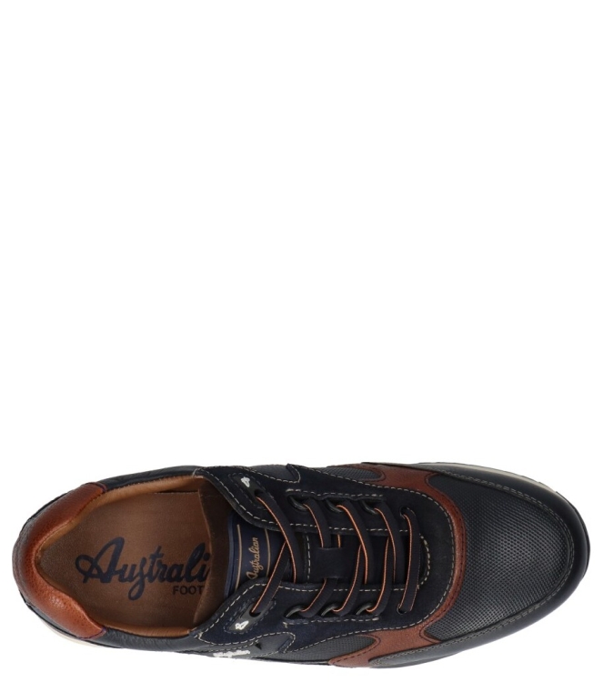 Australian sneaker <span>15.1667.01 S32 Bakersville</span> 15.1667.01 S32 Bakersville blauw - www.bremmerschoenen.live - Bremmer Schoenen
