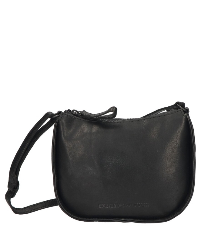 Spikes & Sparrow tas <span>48115000 Black</span> 48115000 Black zwart - www.bremmerschoenen.live - Bremmer Schoenen