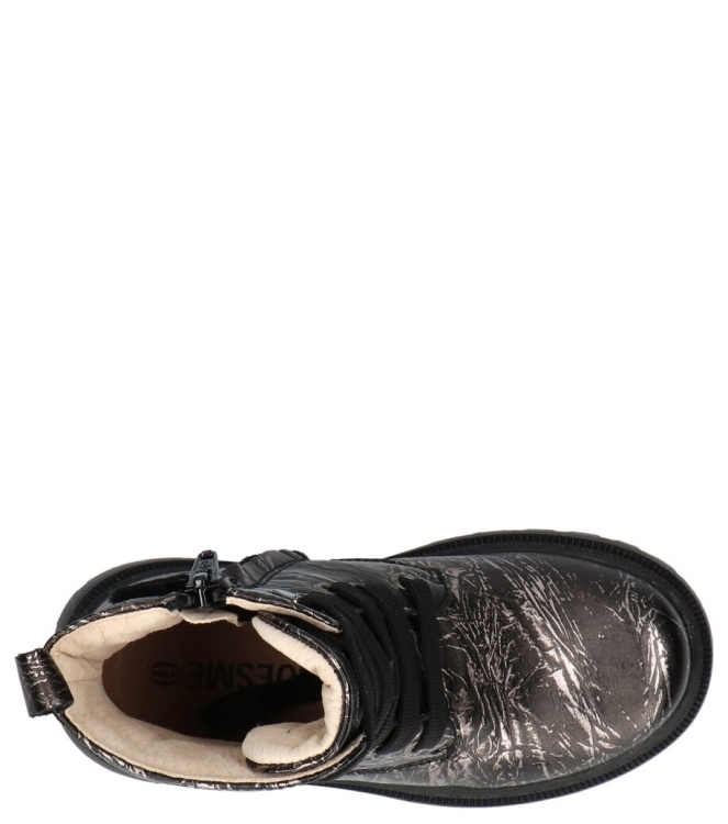 Shoesme veterboot <span>NT24W007-J</span> NT24W007-J grijs - www.bremmerschoenen.live - Bremmer Schoenen