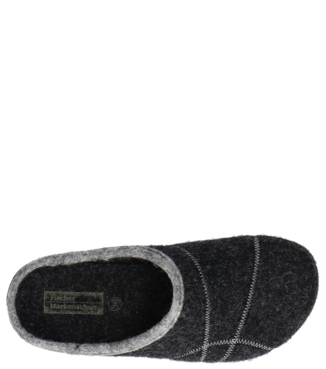 Fischer Fischer pantoffel <span>205601 205</span> 205 Antharazit Fischer pantoffel <span>205601 205</span> 205601 205 grijs - www.bremmerschoenen.live - Bremmer Schoenen