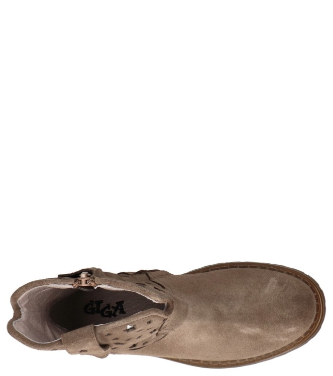 Giga Giga enkellaars <span>G4337 A53B47</span> A53B47 velour marsh zb forro silver Giga enkellaars <span>G4337 A53B47</span> G4337 A53B47 beige - www.bremmerschoenen.live - Bremmer Schoenen