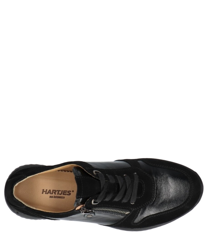 Hartjes sneaker <span>162.1128 01/01 Breeze</span> 162.1128 01/01 Breeze zwart - www.bremmerschoenen.live - Bremmer Schoenen