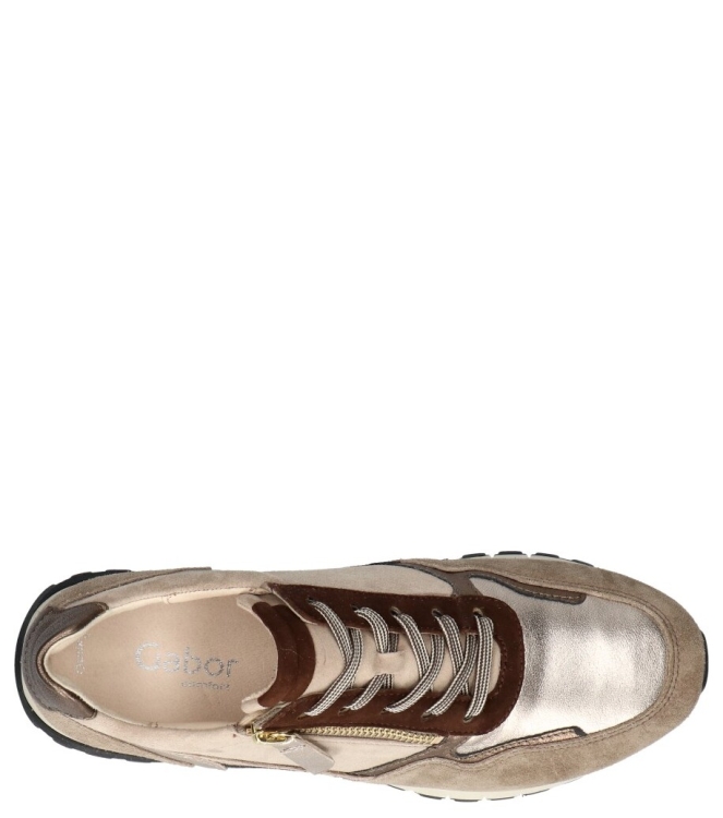 Gabor Gabor sneaker <span>56.378.82</span> 82 puder/farro/camel Gabor sneaker <span>56.378.82</span> 56.378.82 beige - www.bremmerschoenen.live - Bremmer Schoenen