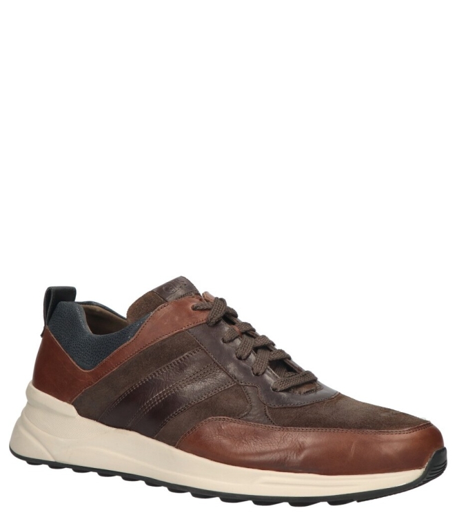 Gijs sneaker <span>2120 908 1220</span> 2120 908 1220 bruin - www.bremmerschoenen.live - Bremmer Schoenen