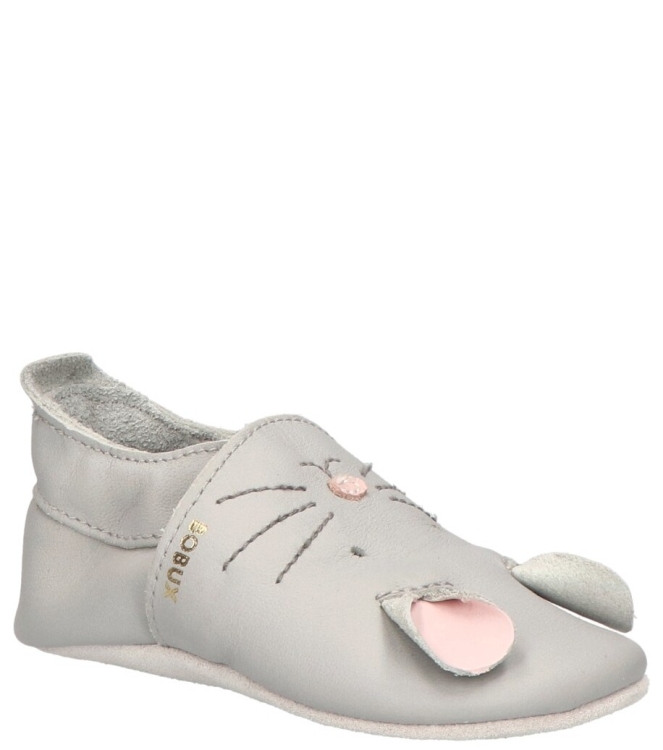 Bobux slofjes <span>00107-34</span> 00107-34 grijs - www.bremmerschoenen.live - Bremmer Schoenen