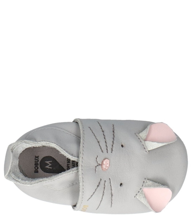 Bobux slofjes <span>00107-34</span> 00107-34 grijs - www.bremmerschoenen.live - Bremmer Schoenen