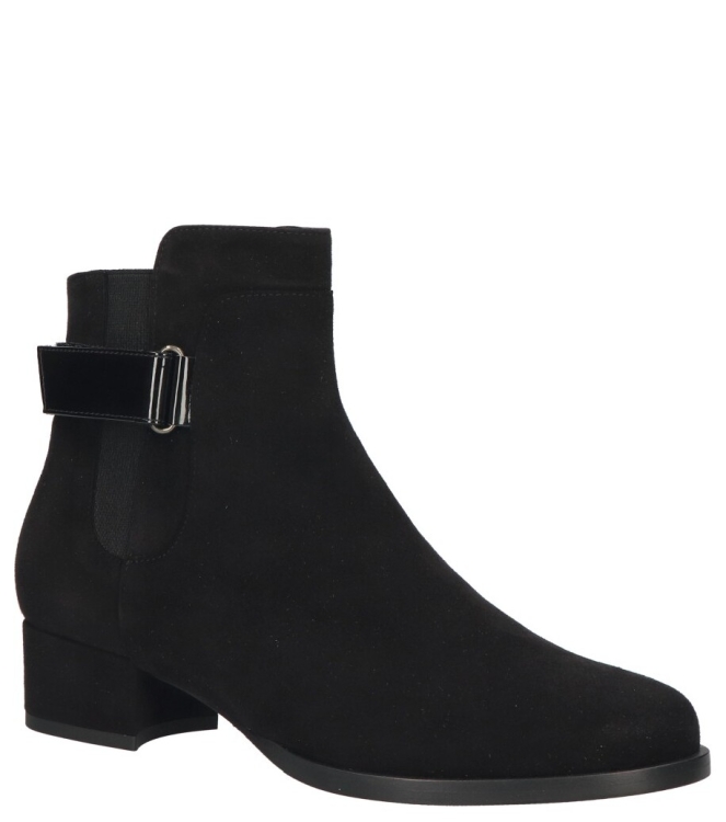 Volare Volare enkellaars <span>VOL-2027 Nero</span> Camoscio Nero Vernice Nera Volare enkellaars <span>VOL-2027 Nero</span> VOL-2027 Nero zwart - www.bremmerschoenen.live - Bremmer Schoenen