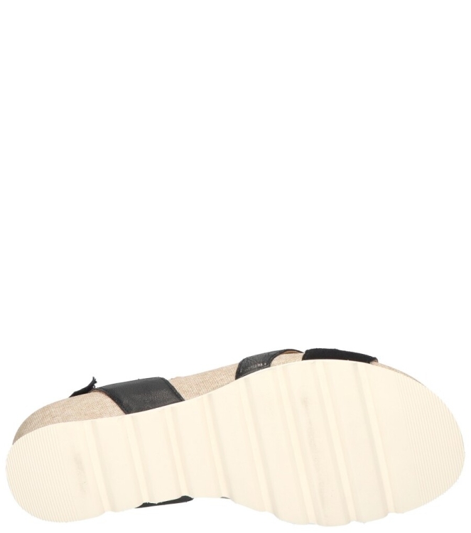 Durea sandaal <span>7425 024 1602</span> 7425 024 1602 zwart - www.bremmerschoenen.live - Bremmer Schoenen