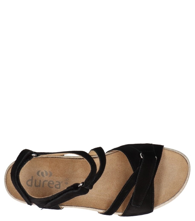 Durea sandaal <span>7421 028 1074</span> 7421 028 1074 zwart - www.bremmerschoenen.live - Bremmer Schoenen