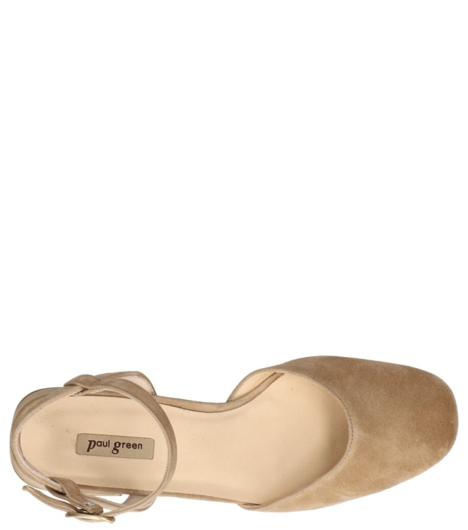 Paul green sandaal <span>3843 047</span> 3843 047 beige - www.bremmerschoenen.live - Bremmer Schoenen