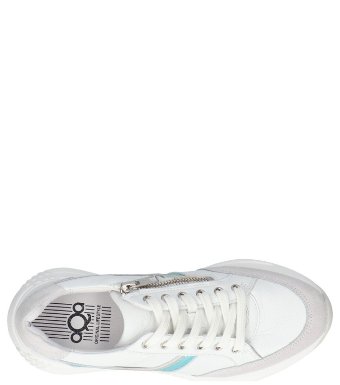 Aqa Aqa sneaker <span>A8726 A47A11</span> A47A11 velour purity velv. opti wht Aqa sneaker <span>A8726 A47A11</span> A8726 A47A11 wit - www.bremmerschoenen.live - Bremmer Schoenen