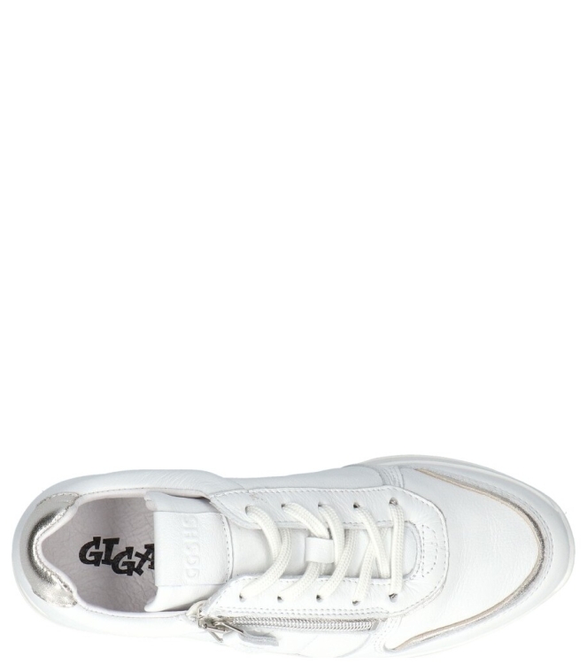 Giga Giga sneaker <span>G4371 A11B47</span> A11B47 velv. optic white lam. champ Giga sneaker <span>G4371 A11B47</span> G4371 A11B47 wit - www.bremmerschoenen.live - Bremmer Schoenen
