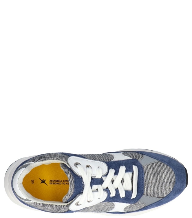 Xsensible Xsensible sneaker <span>33005.5 255 Helix G</span> 255 Denim Combi Xsensible sneaker <span>33005.5 255 Helix G</span> 33005.5 255 Helix G blauw - www.bremmerschoenen.live - Bremmer Schoenen