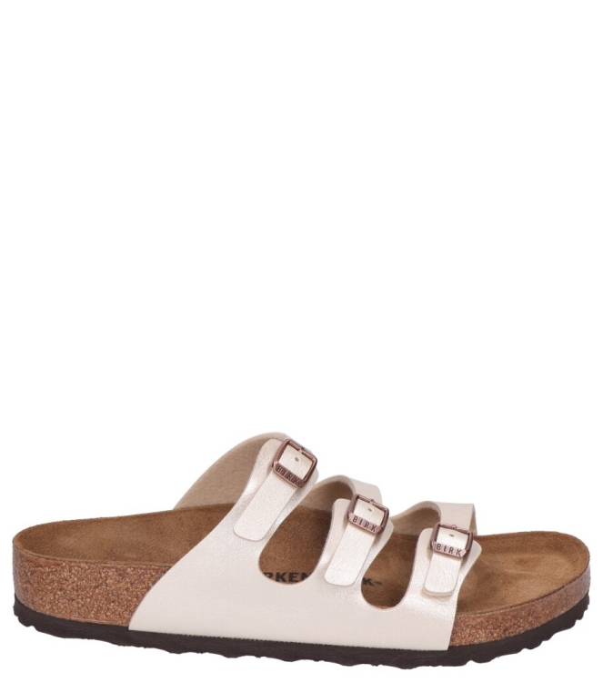 Birkenstock Birkenstock slipper <span>1029818 Florida</span> Pearl White Birkenstock slipper <span>1029818 Florida</span> 1029818 Florida beige - www.bremmerschoenen.live - Bremmer Schoenen