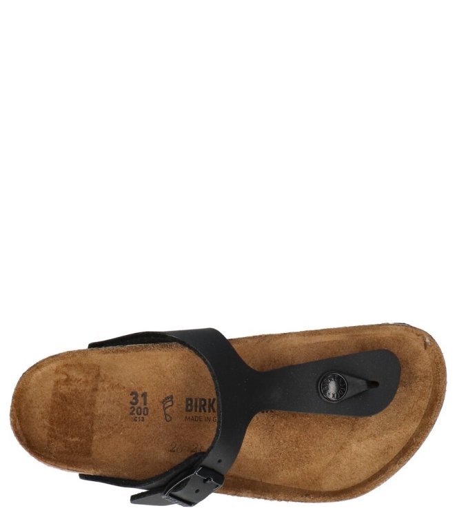 Birkenstock slipper <span>846141 Gizeh kids</span> 846141 Gizeh kids zwart - www.bremmerschoenen.live - Bremmer Schoenen