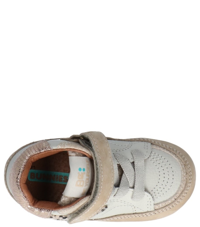 Bunnies Jr babyschoen <span>224526 108 Zilke Zacht</span> 224526 108 Zilke Zacht beige - www.bremmerschoenen.live - Bremmer Schoenen
