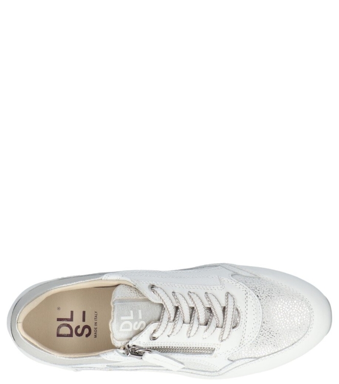 DL-Sport DL-Sport sneaker <span>6517 version 04</span> sun bianco trieste silver DL-Sport sneaker <span>6517 version 04</span> 6517 version 04 wit - www.bremmerschoenen.live - Bremmer Schoenen
