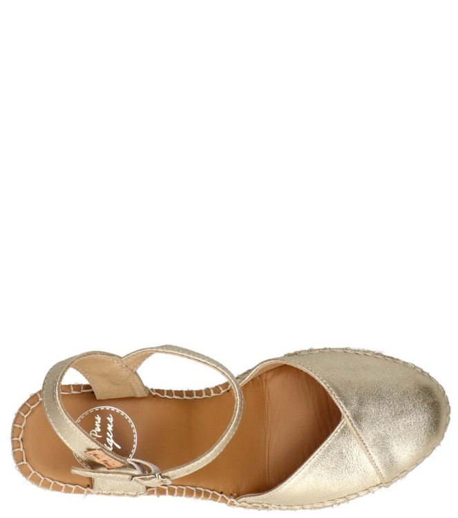 Toni Pons espadrille <span>Bianca As champagne Astral</span> Bianca As champagne Astral goud - www.bremmerschoenen.live - Bremmer Schoenen
