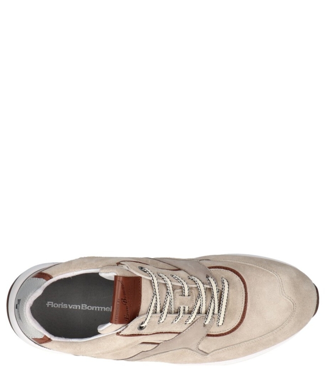Floris van Bommel sneaker <span>Noppi 38.08 SFM-10223 22-02</span> Noppi 38.08 SFM-10223 22-02 beige - www.bremmerschoenen.live - Bremmer Schoenen