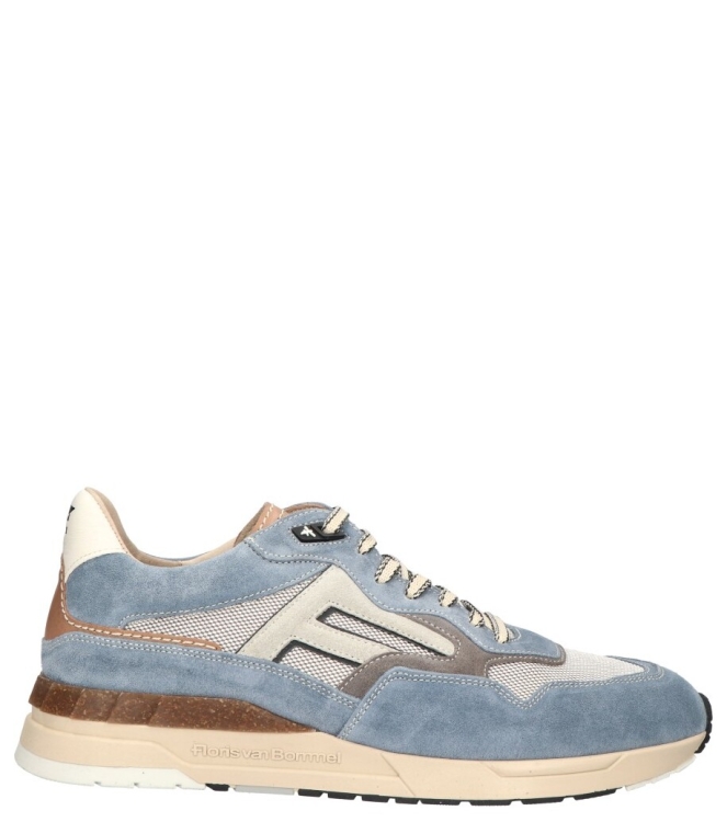 Floris van Bommel sneaker <span>De Runner 07.07 SFM-10153 42-01</span> De Runner 07.07 SFM-10153 42-01 blauw - www.bremmerschoenen.live - Bremmer Schoenen