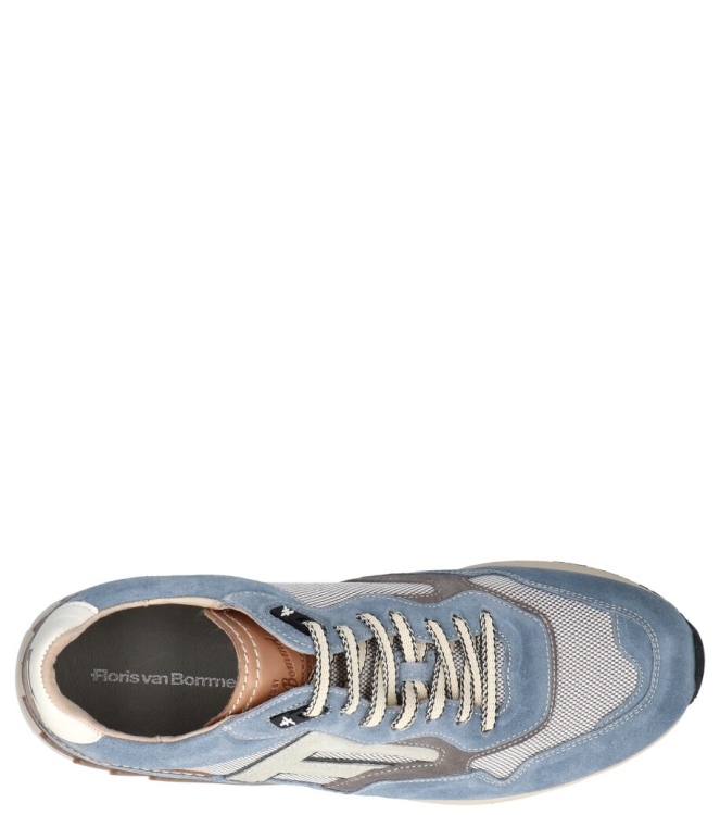 Floris van Bommel sneaker <span>De Runner 07.07 SFM-10153 42-01</span> De Runner 07.07 SFM-10153 42-01 blauw - www.bremmerschoenen.live - Bremmer Schoenen