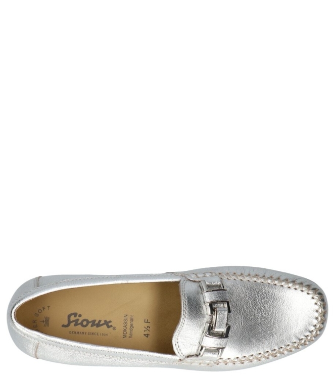 Sioux Sioux instapper <span>40961 Cambria F</span> silber Sioux instapper <span>40961 Cambria F</span> 40961 Cambria F zilver - www.bremmerschoenen.live - Bremmer Schoenen
