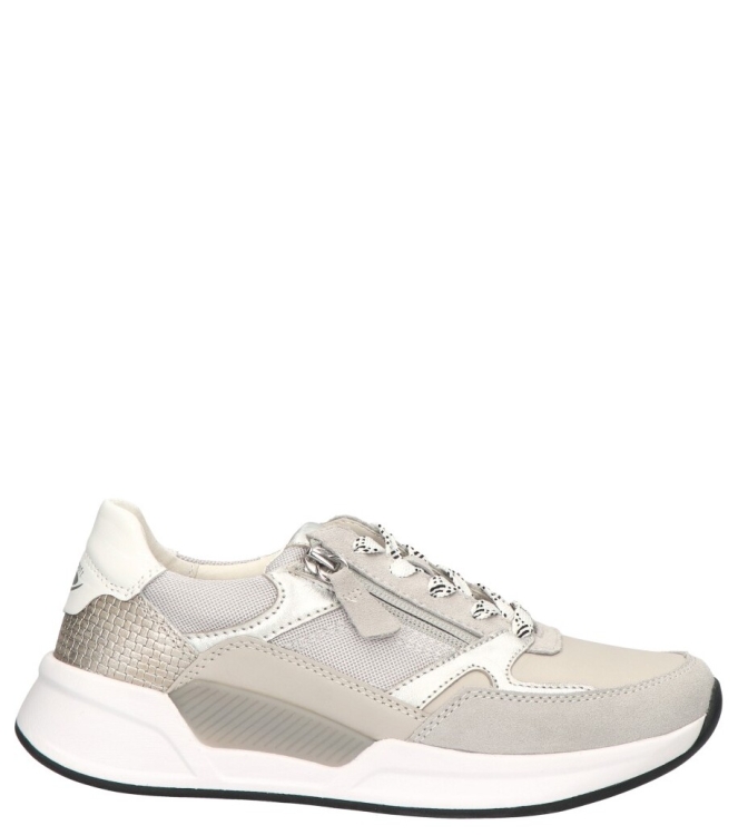 Gabor Gabor sneaker <span>66.958.30</span> 30 steam/ltgrey kombi Gabor sneaker <span>66.958.30</span> 66.958.30 grijs - www.bremmerschoenen.live - Bremmer Schoenen