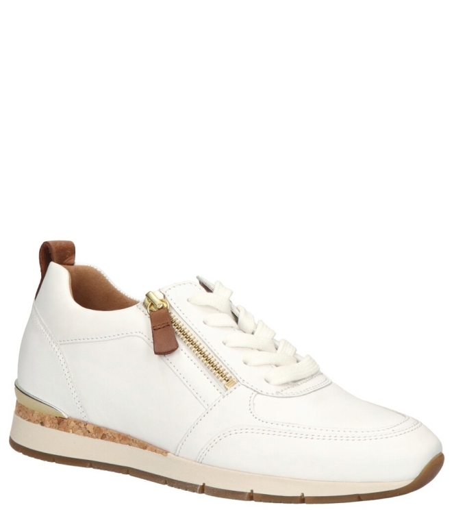Gabor Gabor sneaker <span>63.411.21</span> 21 weiss/camel (gold) Gabor sneaker <span>63.411.21</span> 63.411.21 wit - www.bremmerschoenen.live - Bremmer Schoenen
