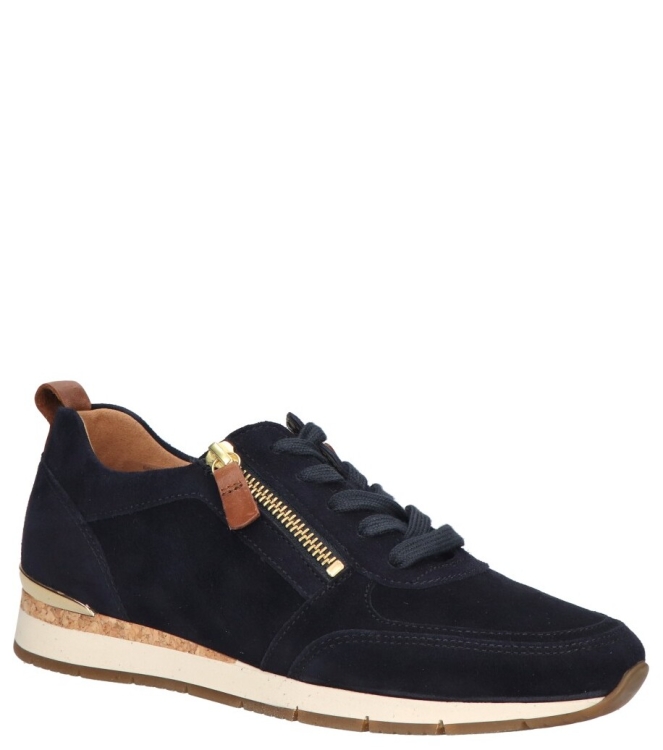 Gabor Gabor sneaker <span>63.411.16</span> 16 atlantik/camel(gold) Gabor sneaker <span>63.411.16</span> 63.411.16 blauw - www.bremmerschoenen.live - Bremmer Schoenen