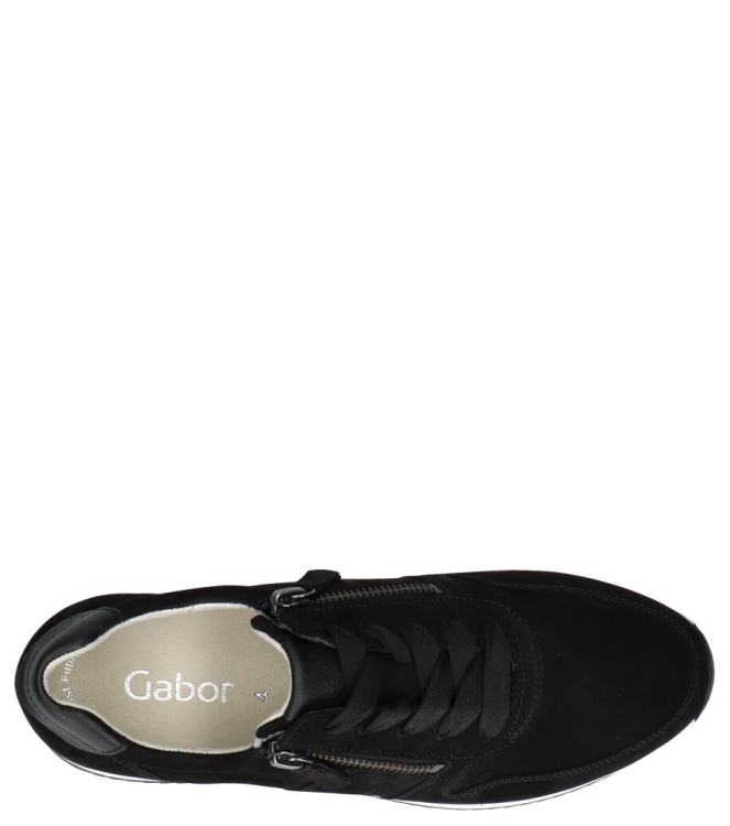 Gabor Gabor sneaker <span>63.420.17</span> 17 schwarz Gabor sneaker <span>63.420.17</span> 63.420.17 zwart - www.bremmerschoenen.live - Bremmer Schoenen