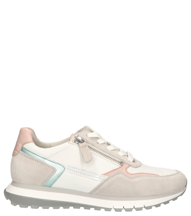 Gabor Gabor sneaker <span>66.378.64</span> 64 weiss/rouge/mint Gabor sneaker <span>66.378.64</span> 66.378.64 wit - www.bremmerschoenen.live - Bremmer Schoenen