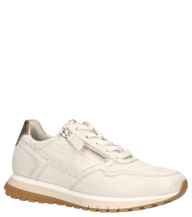 Gabor Gabor sneaker <span>66.378.80</span> 80 bianco/oro/puder Gabor sneaker <span>66.378.80</span> 66.378.80 beige - www.bremmerschoenen.live - Bremmer Schoenen