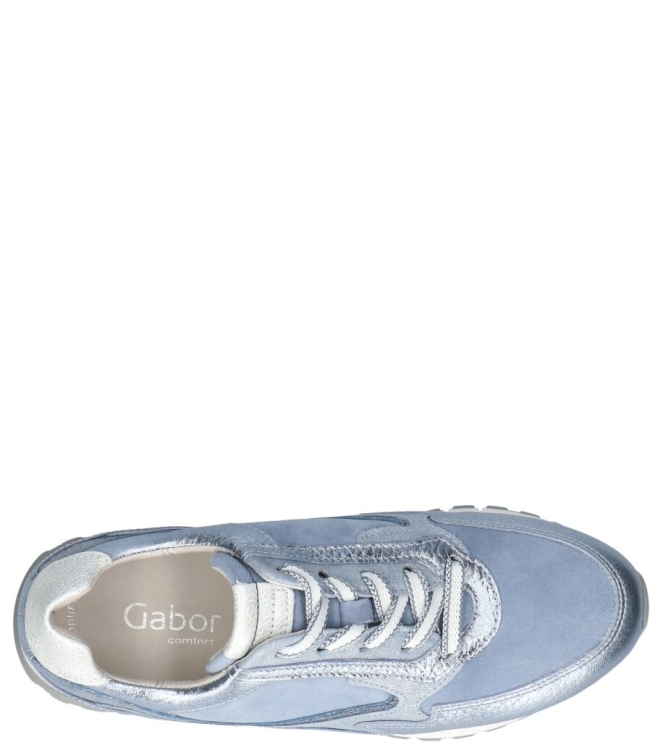 Gabor Gabor sneaker <span>66.376.26</span> 26 azur/blue/bianco Gabor sneaker <span>66.376.26</span> 66.376.26 blauw - www.bremmerschoenen.live - Bremmer Schoenen